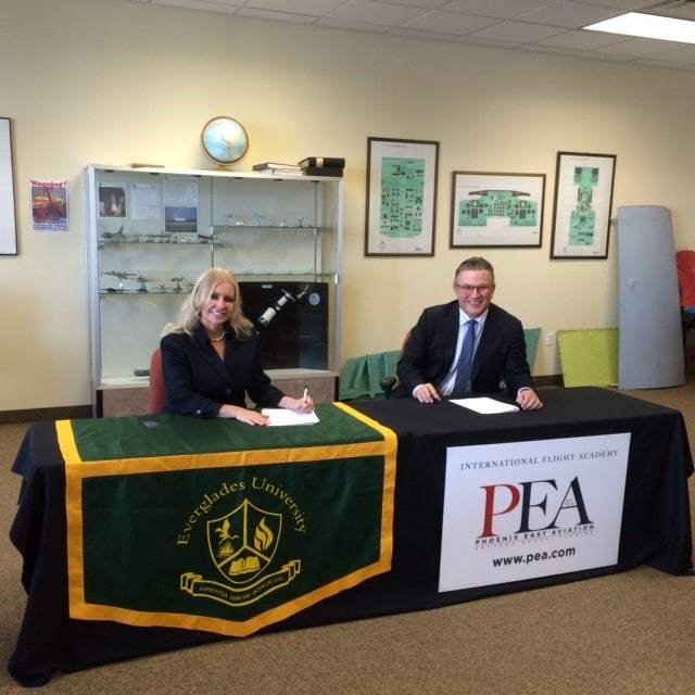 Everglades University Forms Partnership with Phoenix East Aviation