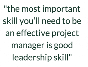 project management skills essential