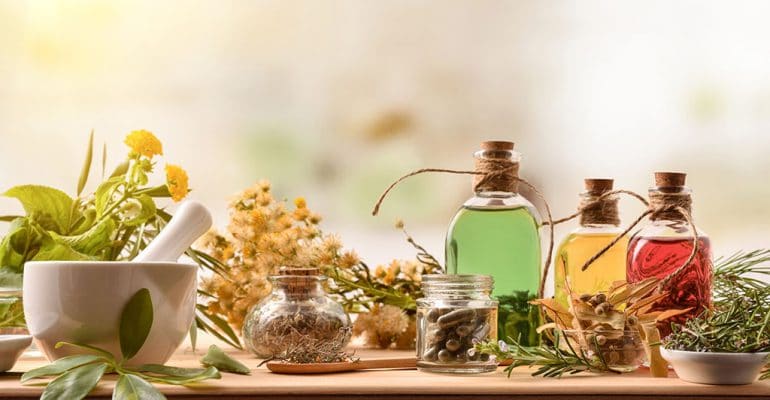 Complimentary & alternative medicine herbs and potions