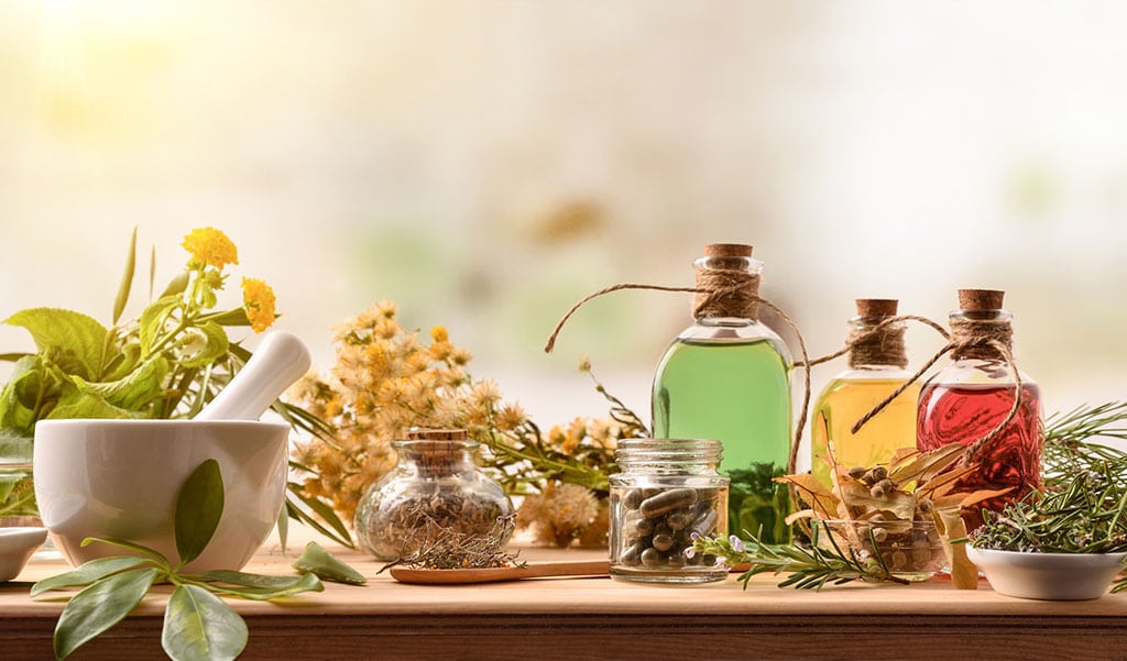 Complimentary & alternative medicine herbs and potions