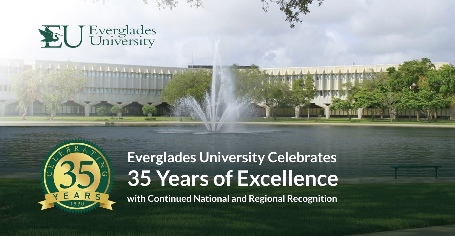 Everglades University Celebrates 35 Years of Excellence with Continued National and Regional Awards